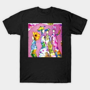 Four Lovelies (4 in a series of 4) T-Shirt